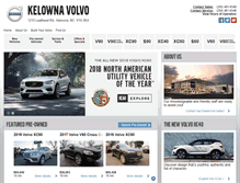 Tablet Screenshot of kelownavolvo.com